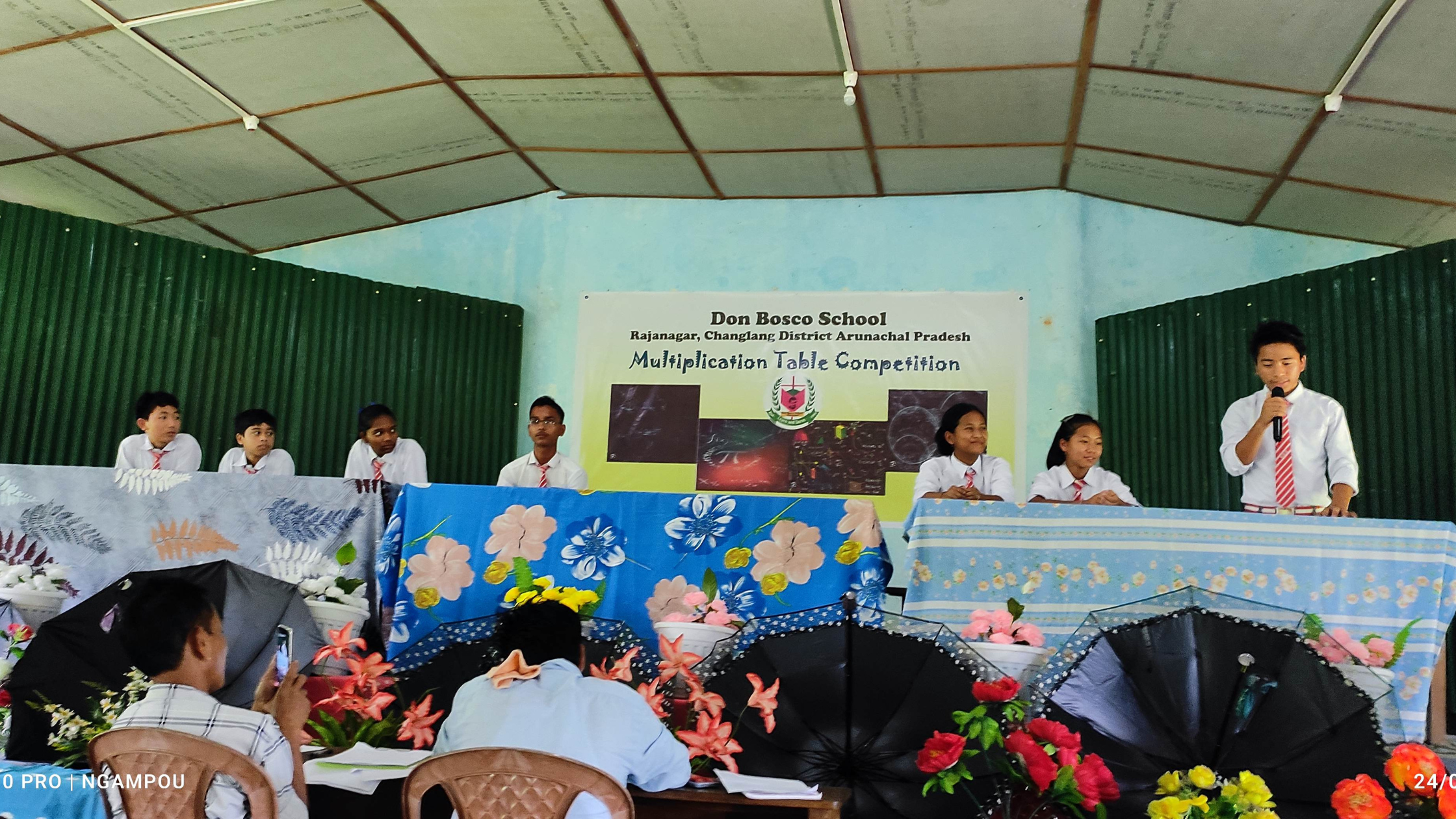 Multiplication Table Competition Organized for Don Bosco Students
